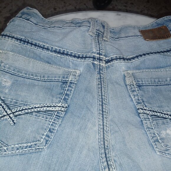 BKE Denim Men's Blue Jeans Carter 30S - Picture 3 of 7